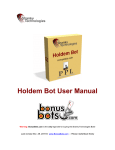 Holdem Bot User Manual