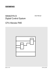 SIEMENS SIMADYN D Digital Control System CPU Module PM5