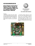 NCV8855BMNR2GEVB Evaluation Board User`s Manual