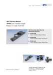 User Manual MP73E - Physik Instrumente