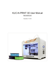 KLIC-N-PRINT 3D User Manual – PDF Format