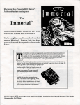 immortalbrcc-manual - Museum of Computer Adventure Game History