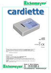 Carditte ECG Unit Vet600 - Eickemeyer Veterinary Equipment Inc.