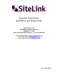 SiteLink Web Edition
