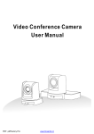 Video Conference Camera User Manual