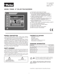 Product Data Sheet and Manual TS8008 HP471055U008