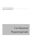 User Manual and Programming Guide