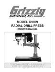model g9969 radial drill press
