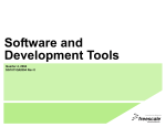 Software and Development Tools