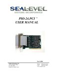 PIO-24.PCI USER MANUAL