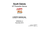 South Dakota USER MANUAL - KIT Solutions Support Site