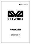 DVA Network Device Plugins Manual