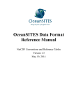 OceanSITES Data Format Reference Manual - Archimer