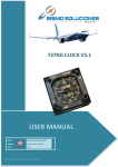 User Manual - 737NG Clock V3.1 - Ed02