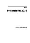 Manual Presentations 2016