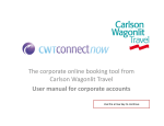 User manual CWT Connect Now