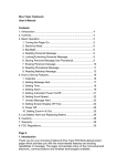 Diva Topic Teletouch User`s Manual Contents 1. Introduction