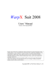 WarpX Suit 2008 - Access Control Time Attendance Finger Scan