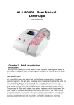 User Manual Laser Lipo