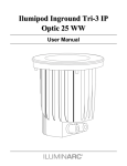 Ilumipod Inground Tri-3 IP Optic WW User Manual Rev. 5