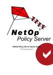 NetOp Policy Server Quick Guide
