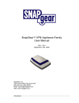 SnapGear 1.8.4 User Manual