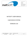 Cashbook - Natsoft
