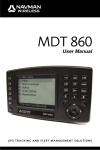 MDT 860 | User Manual