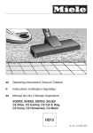 en Operating Instructions Vacuum Cleaner fr Instructions