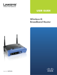 USER GUIDE Wireless-G Broadband Router - INFORADIO