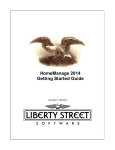 HomeManage User Manual