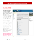 The UCSC Digital Library User Guide