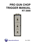 RT-3000 - Pro Gun Chop Trigger Manual