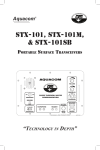 Aquacom® STX-101 User Guide