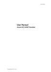 User Manual, Ascom i62 VoWiFi Handset
