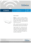 ECB600 datasheet - EnGenius Australia