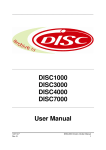 (DVD/BD) User Manual - DISC Archiving Systems