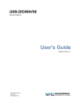USB-DIO96H/50 User`s Guide