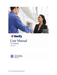 E-Verify User Manual for Employers