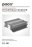 converts 12 volt dc to ac inverter & charger