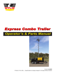 Express Combo Trailer Operator Manual