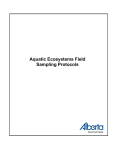 Aquatic Ecosystems Field Sampling Protocols