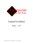 Craignell User Manual Issue – 1.01