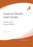 Goanna Studio User Guide