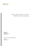 Station Setup Guide to Access OMIE Information Systems