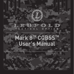 Mark 8TM CQBSSTM User`s Manual
