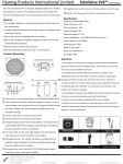 Hearing Products International Limited. EchoVoice EV6™User Manual