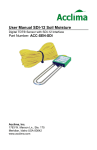 SDI-12 Sensor User Manual