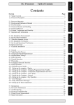 EG Processors Table of Contents