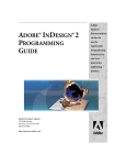 Adobe InDesign 2 Programming Guide